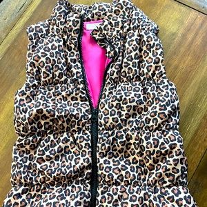 Girls size 8 puffer vest